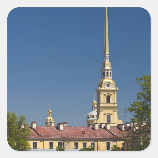 Saints Peter and Paul Cathedral Square Sticker (Front)