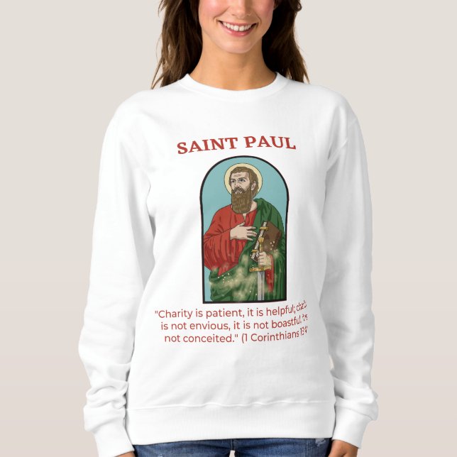 saints st paul sweatshirt (Front)