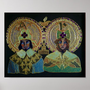 Saints Valery & Finian Poster