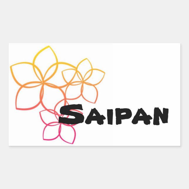Saipan sticker (Front)