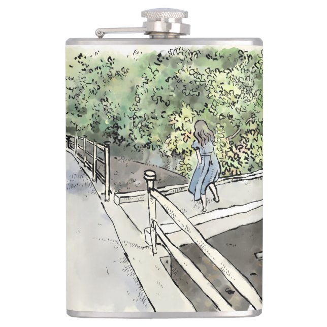 Saisaiji Hip Flask (Front)