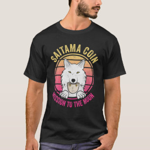 Saitama Coin To The Moon Crypto Token Cryptocurren T-Shirt