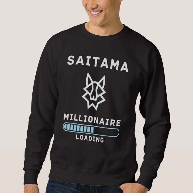 Saitama New Wolfpack Crypto Blockchain Meme Defi Sweatshirt (Front)