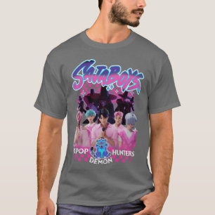 Saja Boys Kpop Demon Hunters friends T-Shirt