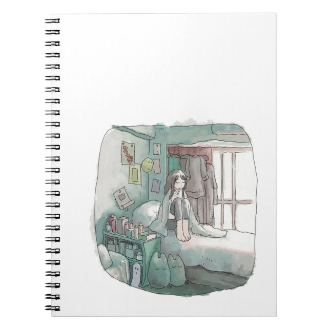 Saji Sakusaki Notebook (Front)