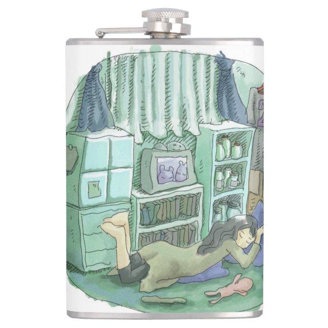Sajiki Hip Flask (Front)