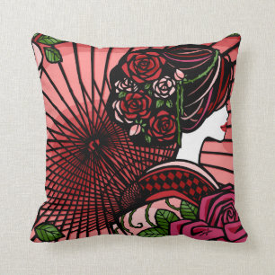 SajuArt Zen "Rose Princess" Pillow