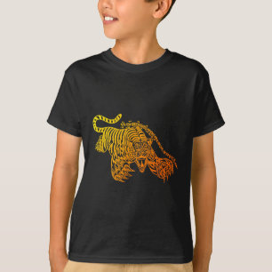 Sak Yant Muay Thai Tattoo Brave Tiger Kickboxing T T-Shirt