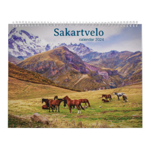 Sakartvelo Georgia Calendar