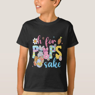 Sake Funny Easter Bunny Print Gles Happy Easter Wo T-Shirt