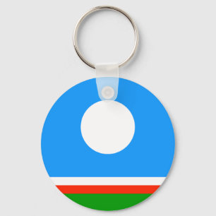 Sakha Flag Key Ring