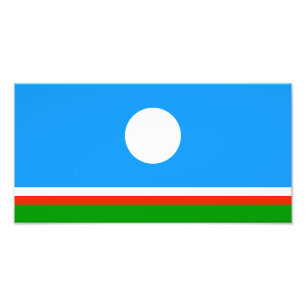 Sakha Flag Photo Print