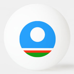 Sakha Flag Ping Pong Ball
