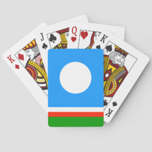 Sakha Flag Playing Cards