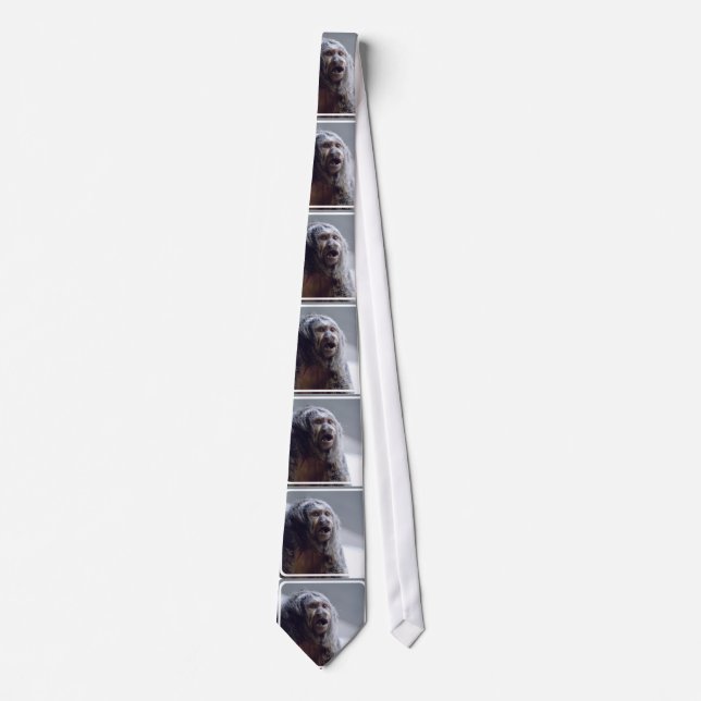 Saki Monkey Face Tie (Front)