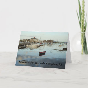 Sakonnet Point, Fo'c'sle, Little Compton, RI Card