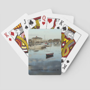 Sakonnet Pt, Sakonnet Harbour, Little Compton, RI Playing Cards