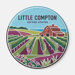 Sakonnet Vineyards Rhode Island Magnet