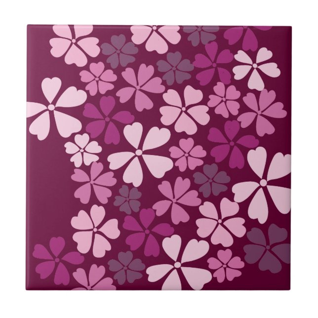 sakula cherry blossom tile (Front)