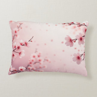 Sakura Bliss Cushion – Elegant Cherry Blossom Desi