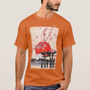 Sakura Blossom Japanese Culture Pink Flower Cherry T-Shirt