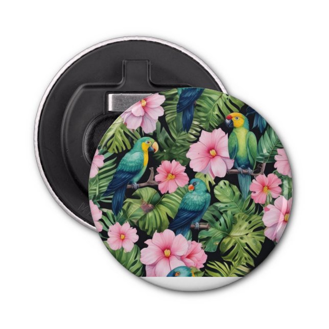  Sakura Blossom Pattern playing  Bottle Opener (Front)