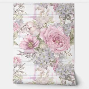 Sakura Blush Serenade Botanical Wallpaper