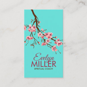 Sakura Branch - cherry blossom Business Card
