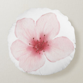 Sakura cake round cushion