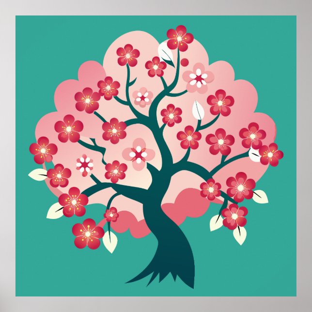 Sakura Cascade Poster (Front)