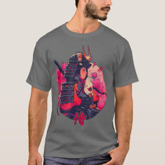 Sakura Cherry Bloss Girl  T-Shirt