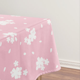 Sakura Cherry Blossom Flower Pattern Tablecloth