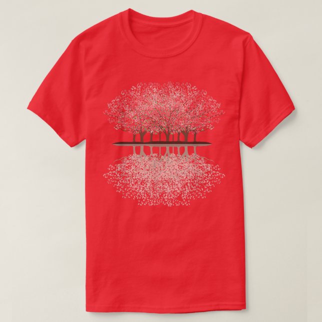 Sakura Cherry Blossom in Japan Tokyo Tourist Japan T-Shirt (Design Front)