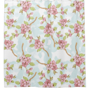 Sakura/Cherry Blossom Shower Curtain