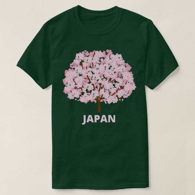 Sakura Cherry Blossom Tree Japan  T-Shirt (Design Front)