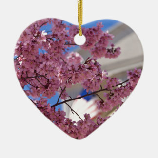 Sakura Cherry Blossoms Americana Ceramic Tree Decoration
