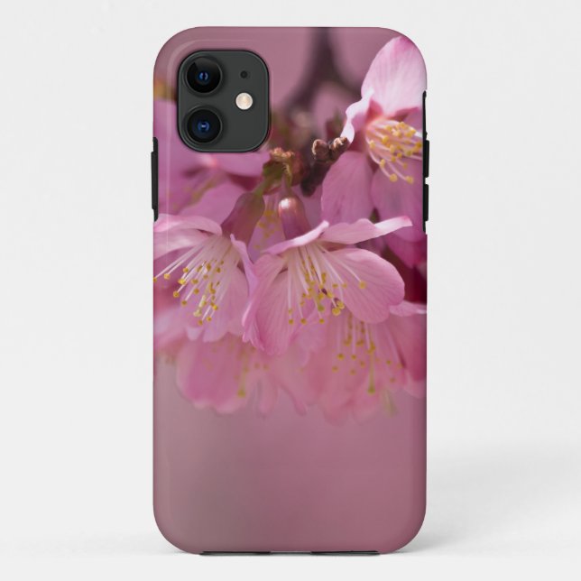 Sakura Cherry Blossoms Delicate Pink Bouquet Case-Mate iPhone Case (Back)