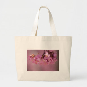 Sakura Cherry Blossoms Delicate Pink Bouquet Large Tote Bag