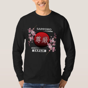 SAKURA CHERRY BLOSSOMS IN CITIES OF JAPAN SAPPORO T-Shirt