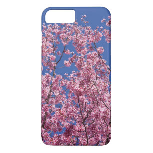 Sakura Cherry Blossoms Into The Blue Case-Mate iPhone Case