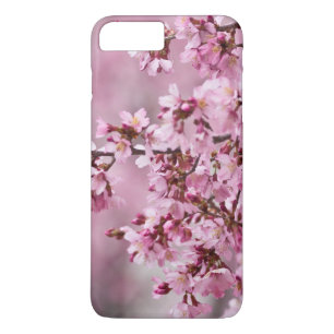 Sakura Cherry Blossoms Pastel Pink Layers Case-Mate iPhone Case