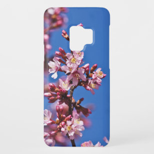 Sakura Cherry Blossoms Touching Blue Case-Mate Samsung Galaxy S9 Case