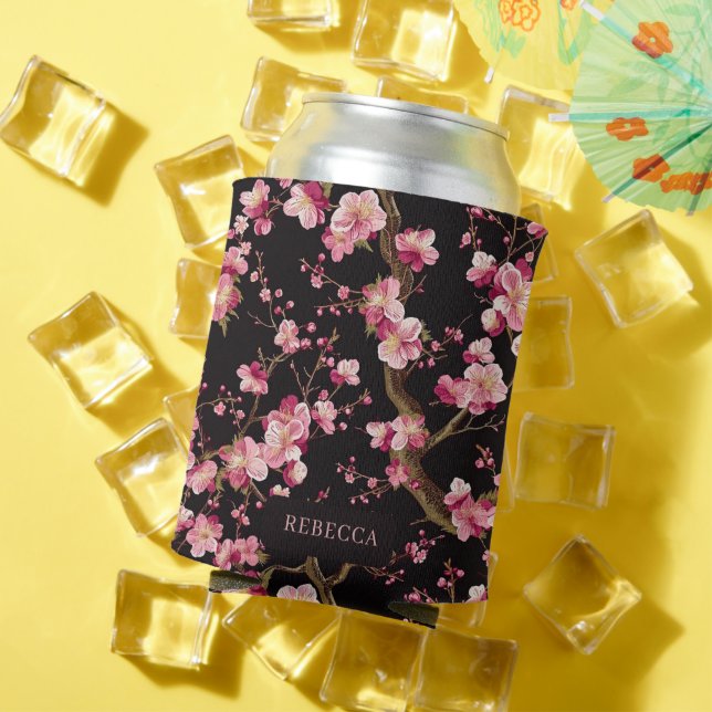 Sakura Chery Blosom Pattern  Can Cooler (In Situ Summer)