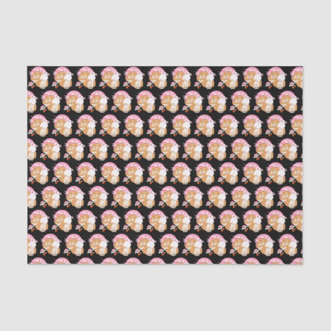 SAKURA - Chow - black TISSUE paper (Front)