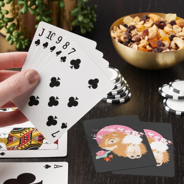 SAKURA - Chow -playing cards (In Situ)