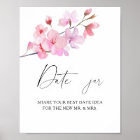 Sakura - date night ideas. Date jar bridal game