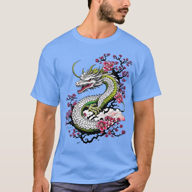 Sakura Dragon T-Shirt (Front)