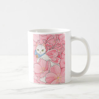 Sakura Fairy Cat mug