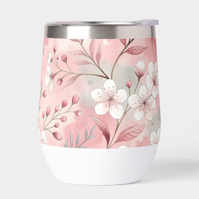 Sakura Flower Pattern Pink  (Left)