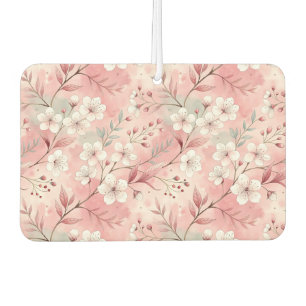 Sakura Flower Pattern Pink Car Air Freshener